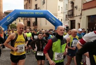 media maraton del camino